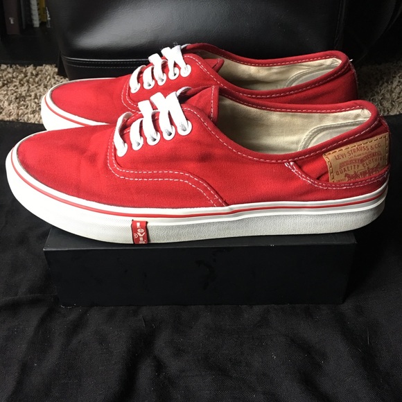levi's red sneakers